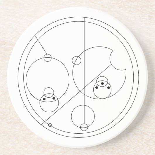 Gallifreyan Ik hou van je Onderzetter (Voorkant)