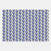 Gallifreyan kerstinpakpapier 3-pakket inpakpapier vel (Voorkant 2)