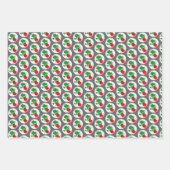 Gallifreyan kerstinpakpapier 3-pakket inpakpapier vel (Voorkant)