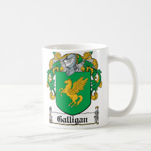 Galligan Family Crest Koffiemok