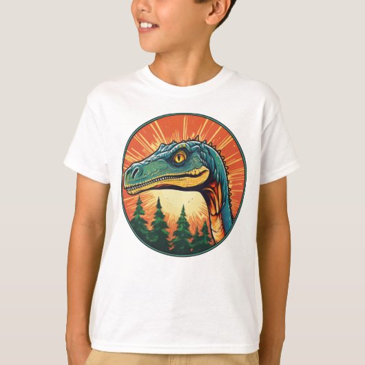 Gallimimus - Classic Dinosaur T-shirt T-shirt (Voorkant)