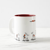 Gallina Tweekleurige Koffiemok (Voorkant links)