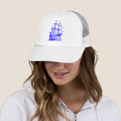 Gallion - blauw trucker pet (In situ)