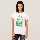Gallion - Grass Green T-shirt (Voorkant volledig)