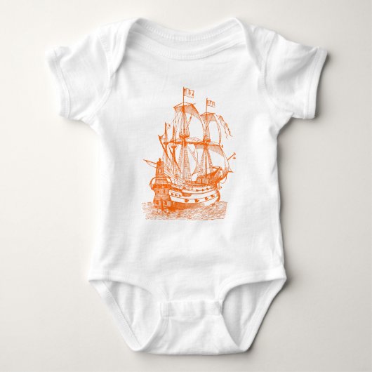 Gallion - Sinaasappel Romper (Voorkant)