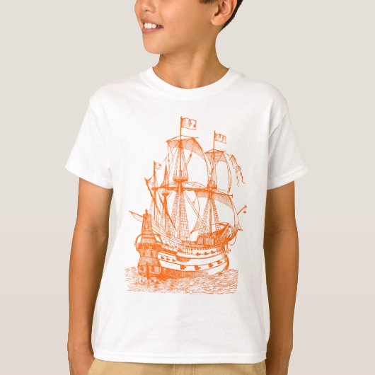 Gallion - Sinaasappel T-shirt (Voorkant)