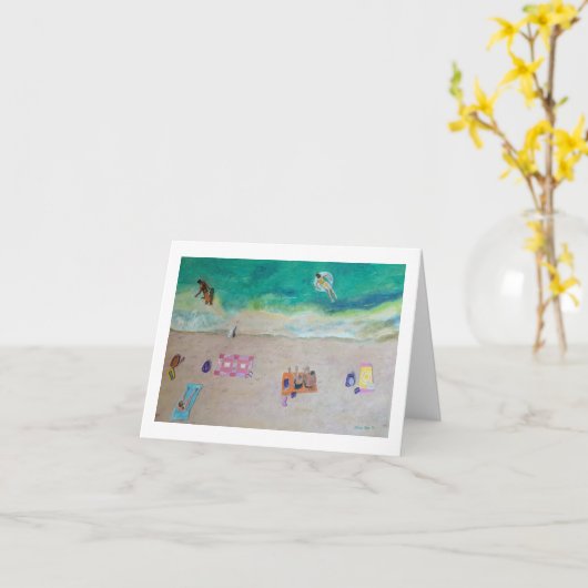 "Gallipoli" door Trina Chow Kaart (Gele Bloem)