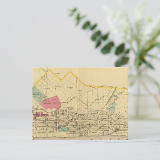 Gallipolis, Ohio Briefkaart (Staand voorkant)