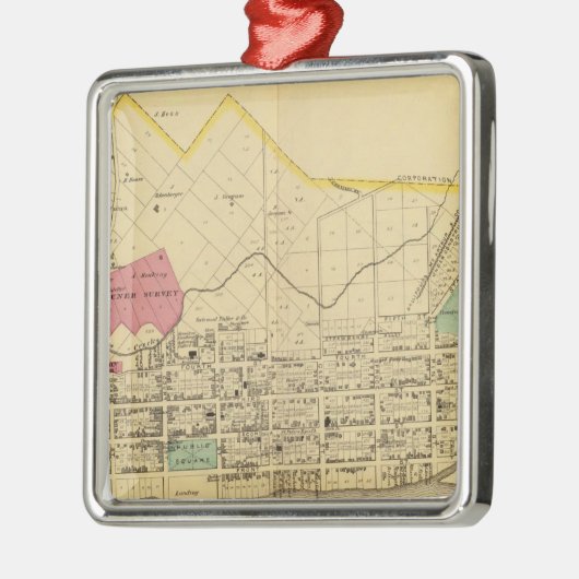 Gallipolis, Ohio Metalen Ornament (Links)