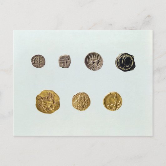 Gallische munten, c.750-0 BC Briefkaart (Voorkant)