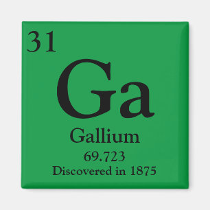 Gallium Periodiek Tabel Magneet