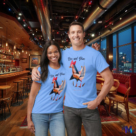 Gallo Abstracto al Amanecer T-shirt