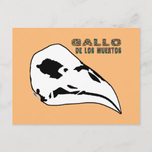 Gallo De Los Muertos Briefkaart