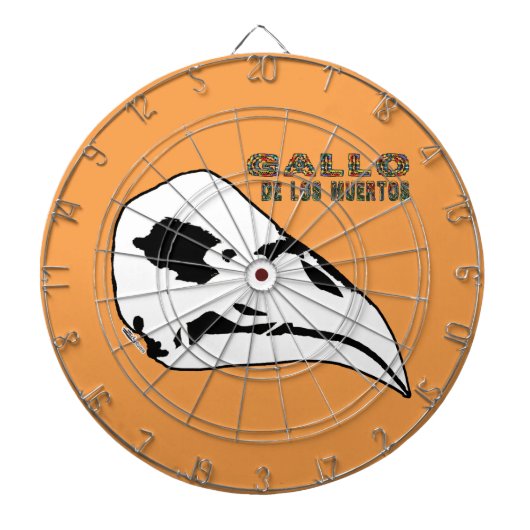Gallo De Los Muertos Dartbord (Voorkant)