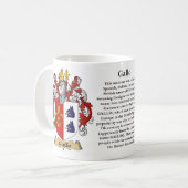 Gallo, de oorsprong, de betekenis en de Mok van Cr (Voorkant links)