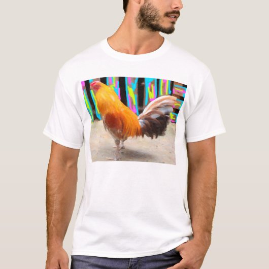 Gallo de pelea t-shirt (Voorkant)