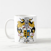 Gallo Family Crest Koffiemok (Links)