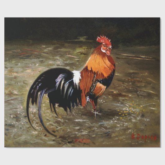 Gallo/Galo/Rooster Cadeaupapier (Vlak)