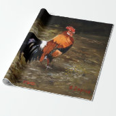 Gallo/Galo/Rooster Cadeaupapier (Uitgerold)
