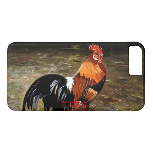 Gallo/Galo/Rooster Case-Mate iPhone Case (Achterkant (Horizontaal))