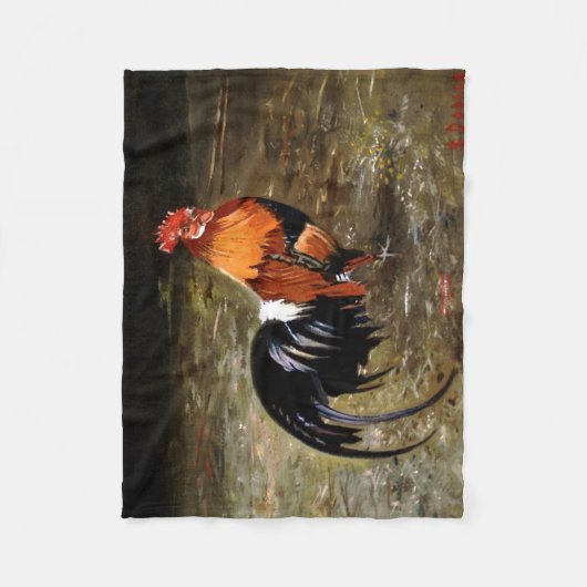 Gallo/Galo/Rooster Fleece Deken (Voorkant)