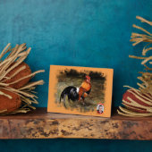 Gallo/Galo/Rooster Fotoplaat (Zijkant)