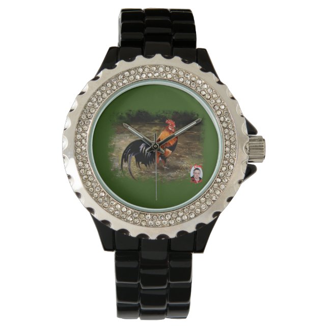 Gallo/Galo/Rooster Horloge (Voorkant)
