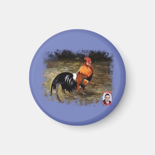 Gallo/Galo/Rooster Magneet (Voorkant)