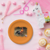 Gallo/Galo/Rooster Papieren Bordje (Feest)