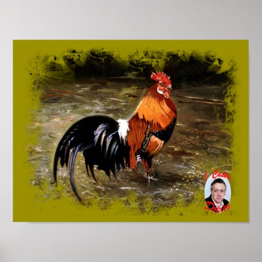 Gallo/Galo/Rooster Poster (Voorkant)