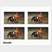 Gallo/Galo/Rooster Rechthoekige Sticker (Vel)
