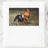 Gallo/Galo/Rooster Rechthoekige Sticker (Tas)