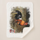 Gallo/Galo/Rooster Sherpa Deken (Voorkant)