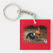 Gallo/Galo/Rooster Sleutelhanger (voorkant)