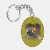 Gallo/Galo/Rooster Sleutelhanger (Voorkant Links)
