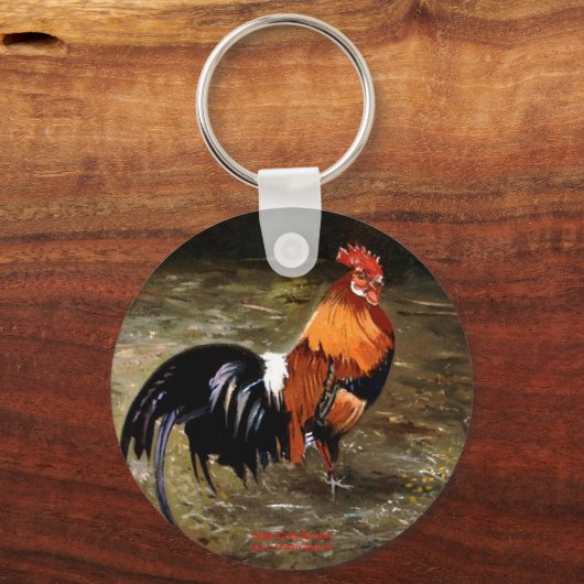 Gallo/Galo/Rooster Sleutelhanger (Voorkant)