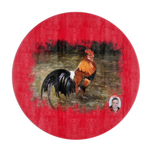 Gallo/Galo/Rooster Snijplank (Voorkant)