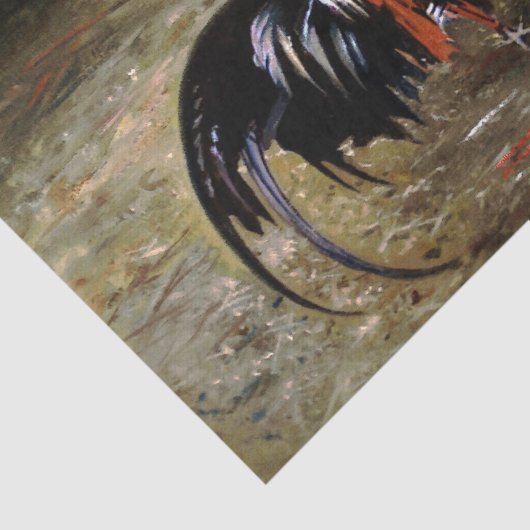 Gallo/Galo/Rooster Tissuepapier (Detail)