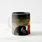 Gallo Tweekleurige Koffiemok (Voorkant links)