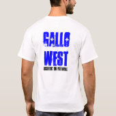 GALLO WEST T-SHIRT (Achterkant)