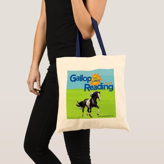 Gallop in de Canvas tas voor zomerlezen (Voorkant (product))