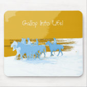 Gallop in het leven. muismat (Voorkant)