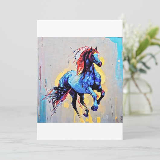 gallop kaart (Staand voorkant)