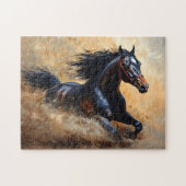 Galloping Arabian Horse Legpuzzel (Horizontaal)