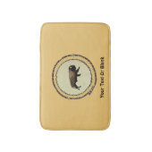 Galloping Bison Badmat (Voorkant Verticaal)