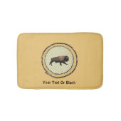 Galloping Bison Badmat (Voorkant)