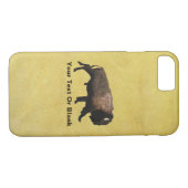Galloping Bison Case-Mate iPhone Case (Achterkant (Horizontaal))