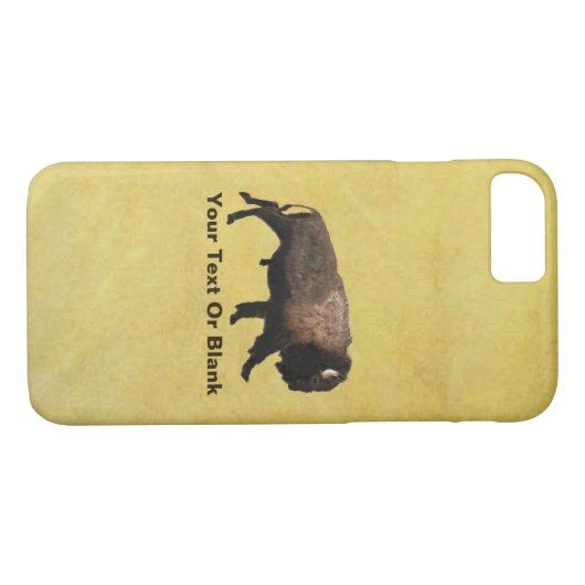 Galloping Bison Case-Mate iPhone Case (Achterkant (Horizontaal))