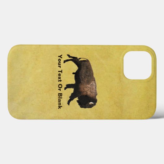 Galloping Bison Case-Mate iPhone Case (Achterkant (horizontaal))