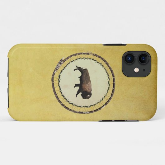 Galloping Bison Case-Mate iPhone Case (Achterkant (horizontaal))
